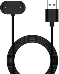 Incarcator Wireless pentru Amazfit GTR 2e SIM/T-Rex Pro/GTR 2e/GTS 2e/2 mini/Pop Pro - Techsuit THA6 - Black 