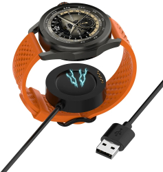 Incarcator wireless pentru Xiaomi Watch S4 Sport USB - Techsuit TXC9 - Black 