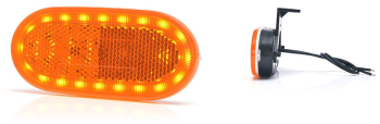 LAMPA GABARIT LED 1386 W197 12V-24V POZITIE PORTOCALIU WAS 