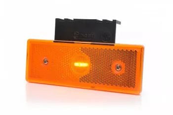 LAMPA GABARIT LED 1412 W201 12V-24V POZITIE PORTOCALIU WAS 