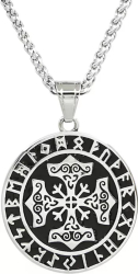 Lant Pandantiv Hammer Thor Rune Inox - PersonalStyle 