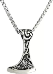 Lant Pandantiv Viking Ax Inox PersonalStyle 