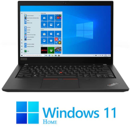 Laptop Lenovo T14 Gen 2 Quad Core i5-1145G7 16GB DDR4 SSD FHD Win 11 Home 