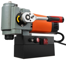 Masina de gaurit magnetica pentru spatii inguste 1300 W 650 rpm 10000 N diametru gaurire 35 