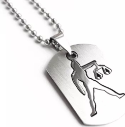 Pandantiv zodia balanta cu lant inox PersonalStyle dog tag 