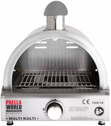 Set Multicooker gratar cuptor pizza si arzator pe gaz Multi-Kulti ALLGRILL 3 8 kW 201-2