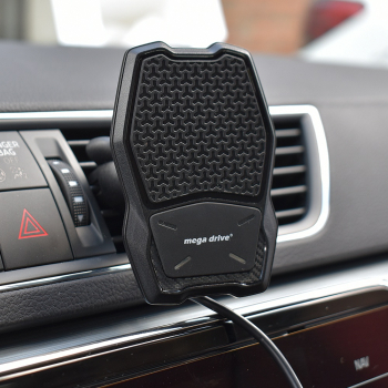 SUPORT TELEFON AUTO CU INCARCARE WIRELESS SI FIXARE IN GRILA DE VENTILATIE 