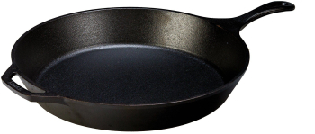 Tigaie adanca rotunda din fonta cu maner Lodge 38 cm L-14SK3 