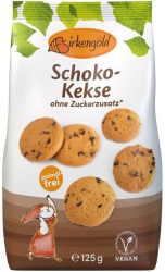 Biscuiti din ovaz cu ciocolata 125g Birkengold