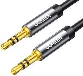 Cablu audio 3.5 mm Jack T la Jack 3.5 mm T 1m UGREEN 