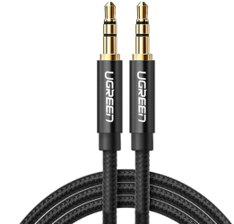 Cablu audio stereo Jack 3.5mm T la Jack 3.5 mm T 1m UGREEN 