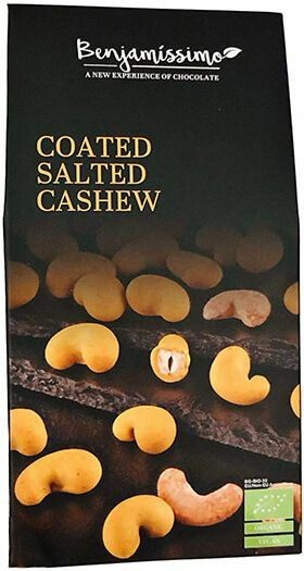Caju sarat invelit in ciocolata cu turmeric bio 60g Benjamissimo