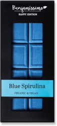 Ciocolata cu spirulina albastra bio 60g Benjamissimo 