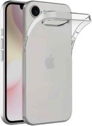 Husa pentru iPhone 16e 2025 din Silicon Gel Ultra-Slim Transparenta 