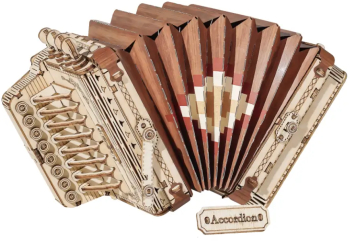Puzzle 3D Acordeon 156 piese lemn Rolife 