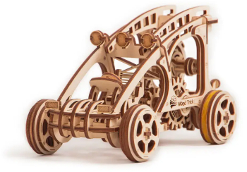 Puzzle 3D Buggy 144 piese lemn 