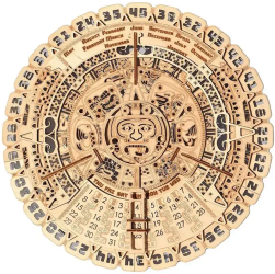 Puzzle 3D Calendar Maya 73 piese lemn 