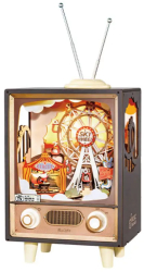 Puzzle 3D Cutie muzicala Carnaval la Apus 174 piese Rolife 