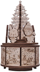 Puzzle 3D Dansul Craciunului 39 piese Cutie Muzicala 
