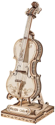 Puzzle 3D Violoncel lemn 58 piese Rolife 