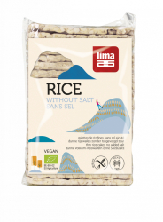 Rondele De Orez Expandat Fara Sare Eco 130G Lima 