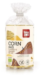 Rondele din porumb expandat cu seminte de in Eco 130g Lima 