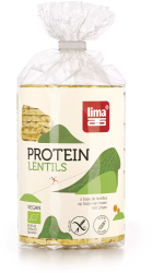 Rondele proteice din linte expandata eco 100g Lima 
