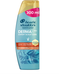 Sampon anti-matreata intaritor Head & Shoulders Derma X Pro pentru scalp uscat 300 ml 