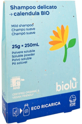 Sampon ecologic cu galbenele pudra 25g eco-refill Biolu