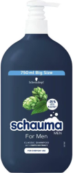 Sampon Schauma Clasic pentru ingrijirea parului pentru uz zilnic Hamei Family Size Barbati 750 ml