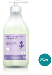 Sapun lichid cu lamaie si lavanda bio 250ml Biolu 