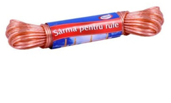 Sarma pentru rufe Misavan 20 m rezistenta la intemperii