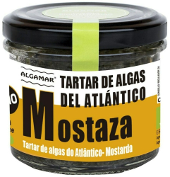 Tartar de alge marine cu mustar bio 100g Algamar 