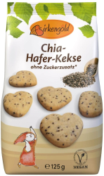 Biscuiti cu chia si ovaz 125g Birkengold 