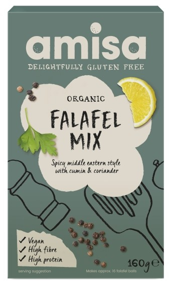 Mix pentru falafel fara gluten eco 160g AMISA