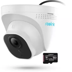 Pachet camera de supraveghere cu Card MicroSD 64 GB Reolink RLC 520A rezolutie de 5MP 