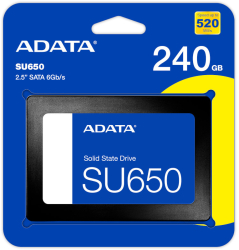 Solid State Drive SSD ADATA Ultimate ASU650SS-240GT-R 240GB SATA 3 2.5 inch 