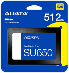 Solid State Drive SSD ADATA Ultimate ASU650SS-512GT-R 512GB SATA 3 2.5 inch