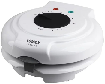 Aparat de facut vaffle / gofre Vivax WM-900WH 900W 5 forme termostat indicator luminos invelis antiaderent protectie supraincalzire
