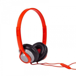 Casti cu microfon 1.2m rosu Legacy Maxell 