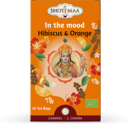 Ceai Shotimaa Chakras - In The Mood - hibiscus si portocale bio 16dz 