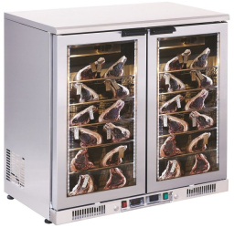 Frigider maturat carne Dry Age CombiSteel Pro Line 198 litri alb 