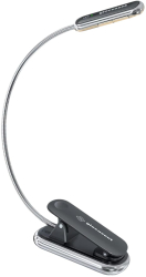 Lampa LED pentru citit portabila 16 LED-uri 3 culori 5 moduri intensitate luminoasa 1000mAh lumina albastra redusa temporizare Neagr 