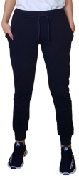 Pantaloni trening dama Nina lungi bumbac M bleumarin 