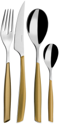 Set de tacamuri Glamour Casa Bugatti 6 persoane - GLDR-021S50 auriu 