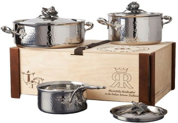 Set vase de gatit 6 piese otel inoxidabil Ruffoni colectie Opus Prima 