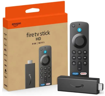 Media player Amazon Fire TV Stick HD (2024) Alexa Voice Remote Wi-Fi Negru 