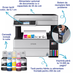 Multifuntional Inkjet color Epson EcoTank L6490 ADF Fax C11cj88403 