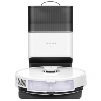 Aspirator robot Roborock S8 Plus S8P02-00 69W 5200 mAh 6000Pa Mop cartografiere LiDAR 750 ml 4 senzori Autonomie pana la 180 min Al 