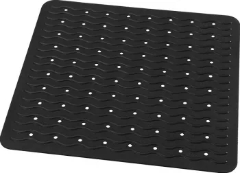 Covoras dus cu ventuze 54x54cm negru antiderapant 54x54cm Playa